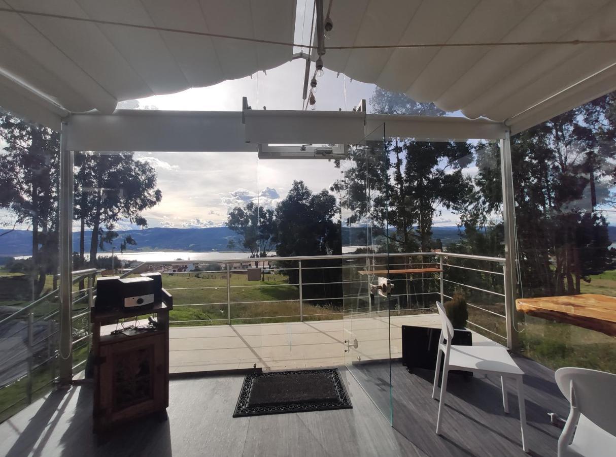 Hotel Glamping Cristal à Guatavita Extérieur photo