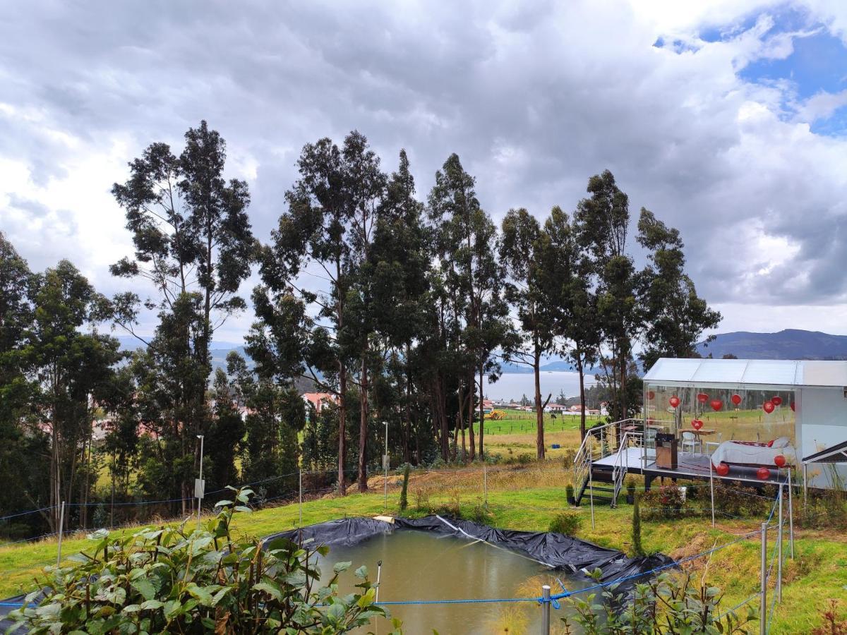 Hotel Glamping Cristal à Guatavita Extérieur photo
