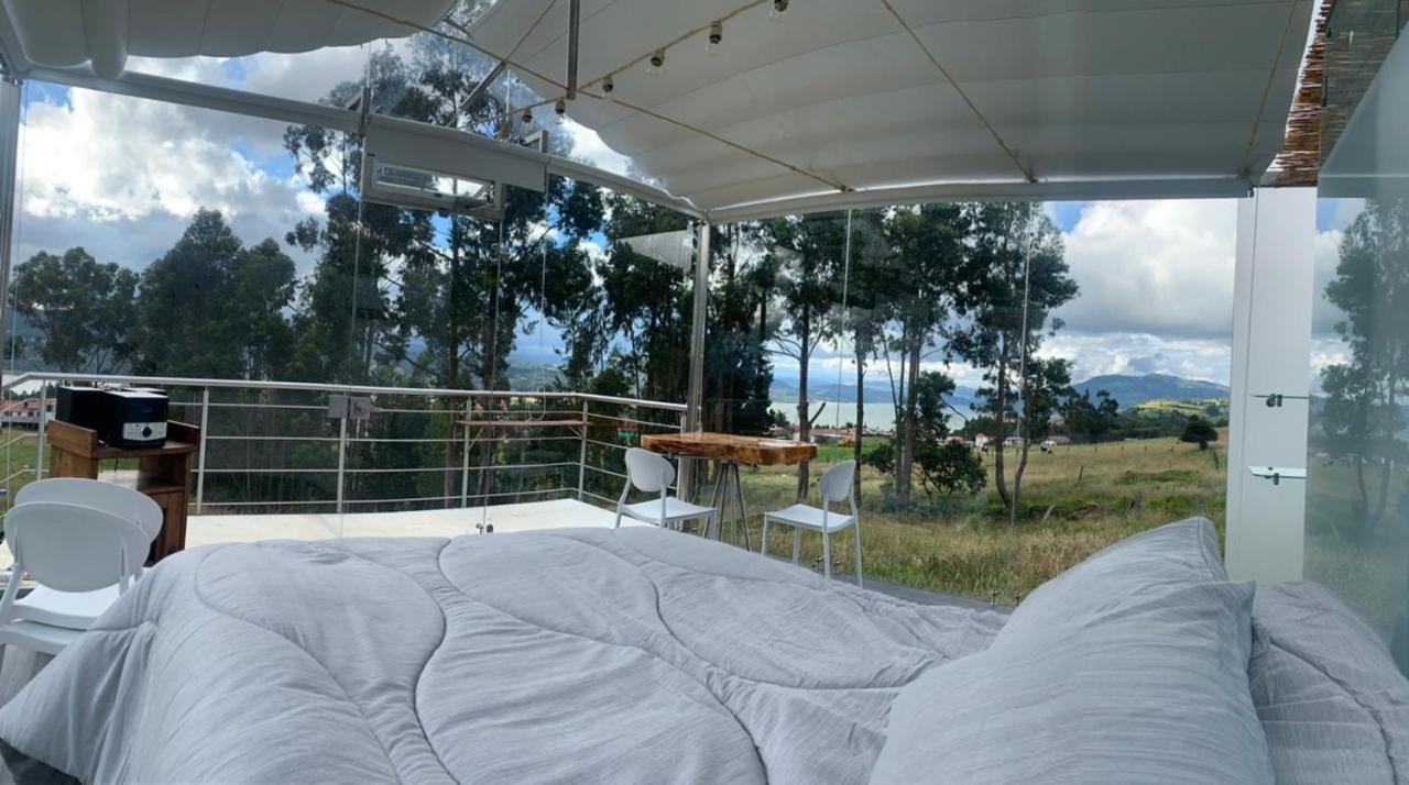 Hotel Glamping Cristal à Guatavita Extérieur photo