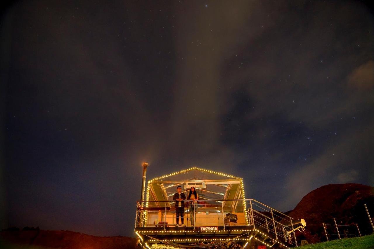 Hotel Glamping Cristal à Guatavita Extérieur photo